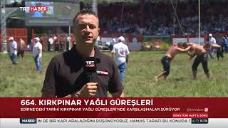 664 Kirkpinar Yağli Gureşleri̇ İki̇nci̇ Gün Ündem Üreş Ğlıgüreş