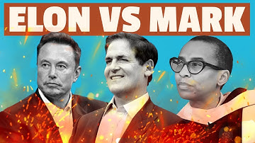 Elon Musk vs Mark Cuban #elonmuskvsmarkcuban