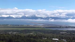 Float Plane Above Homer, Alaska