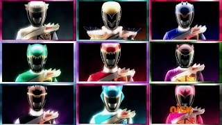 Power Rangers Dino Super Charge - Power Rangers Morph 33 (9 Rangers Morph) | Power Rangers 