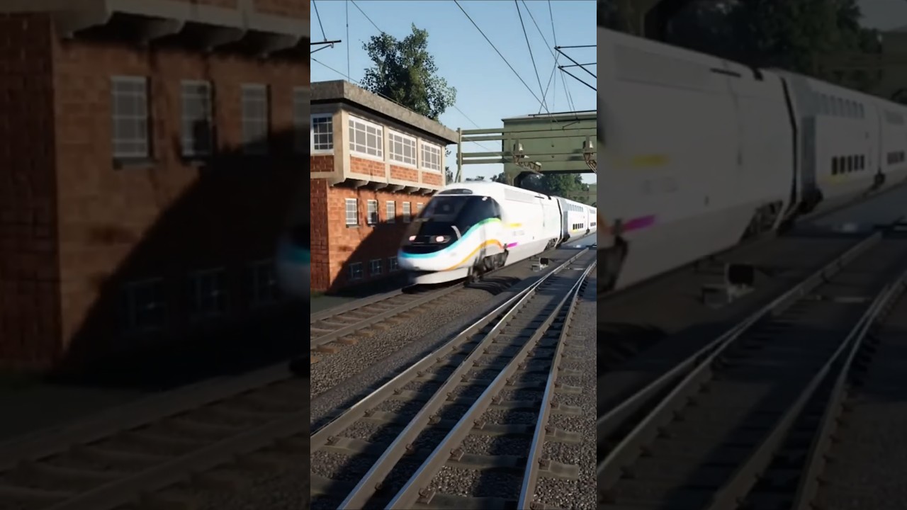 Passage d'un TGV M en essai 