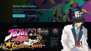 Information The Best Wiki For This Game! | JoJo's Bizarre Adventure: Golden Spirit News