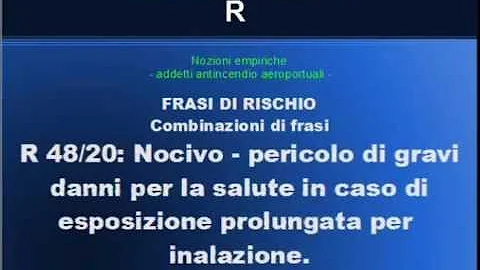 Cosa indicano le frasi h?