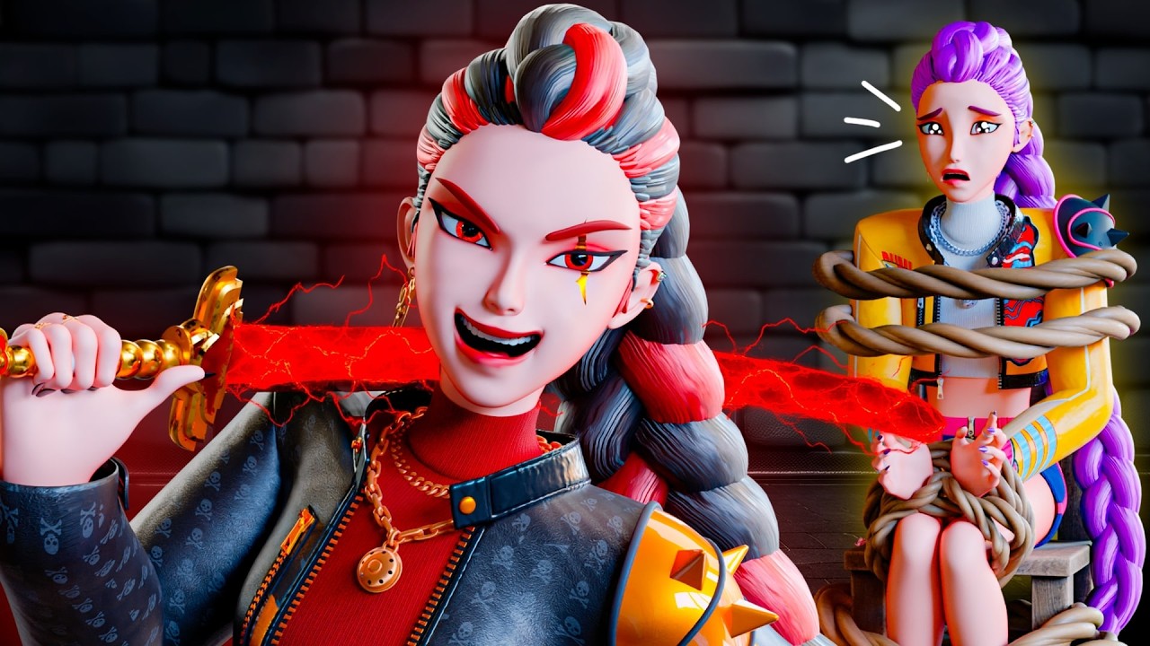 RUMI TIENE UNA HERMANA GEMELA!? KPop Demon Hunters Animación