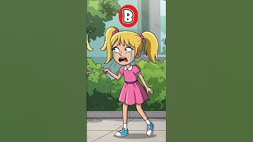 Can You SPOT The Real Daughter? #riddle #brainteaser #shorts