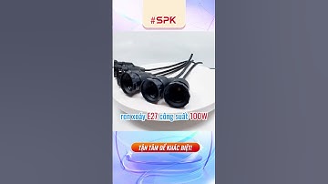 💡 Đui đèn chịu mưa ĐCM-100 SOPOKA – Đúc liền dây, chống nước, an toàn ngoài trời & trong nhà ⚡