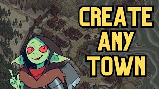 Build a Fantasy Town in D&D | The G.U.A.R.D.S. Method