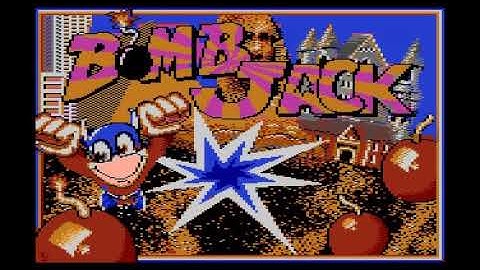 BOMB JACK !!!  ATARI 800 XL - AWESOME PORT GAME !!!