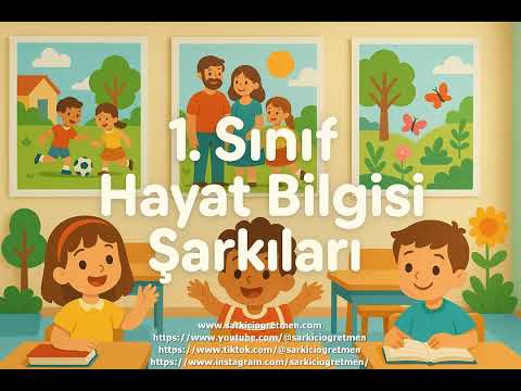 1. Sınıf Hayat Bilgisi İstek ve ihtiyaçları arasındaki farkı ayırt eder şarkısı — 1. Sınıf Hayat Bilgisi eğitim şarkısı kapak görseli