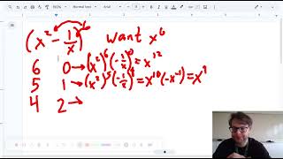 Using Combinations to find a given term in a Binomial Expansion - Easy and Harder examples