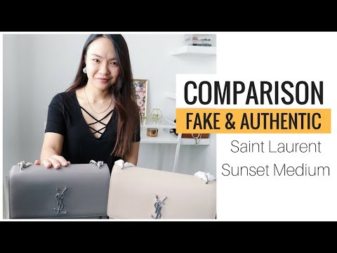 2023 YSL Sunset Real vs Fake Guide: How to Spot a Fake YSL Sunset Bag? -  Extrabux