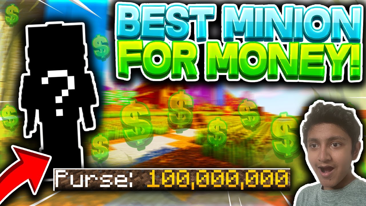 NEW Best Minion For Making Money While OFFLINE! (Hypixel Skyblock Guide