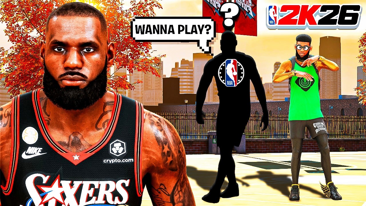 LEBRON JAMES' NEW TEAMMATE INVITED ME TO PLAY NBA 2K26... (IT GOT TOXIC)
