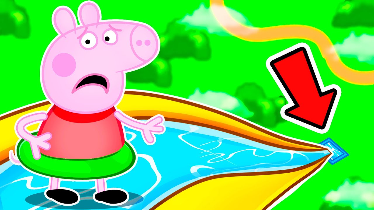 Survive the BIGGEST WATERSLIDE in Roblox!