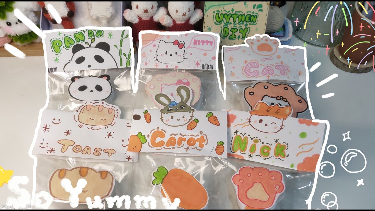 [ENG] DIY Cute Paper Squishy Ideas | Ý tưởng làm Squishy từ giấy 🌷