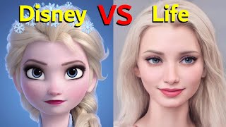 Realistic versions of Disney characters | Cartoon VS Life