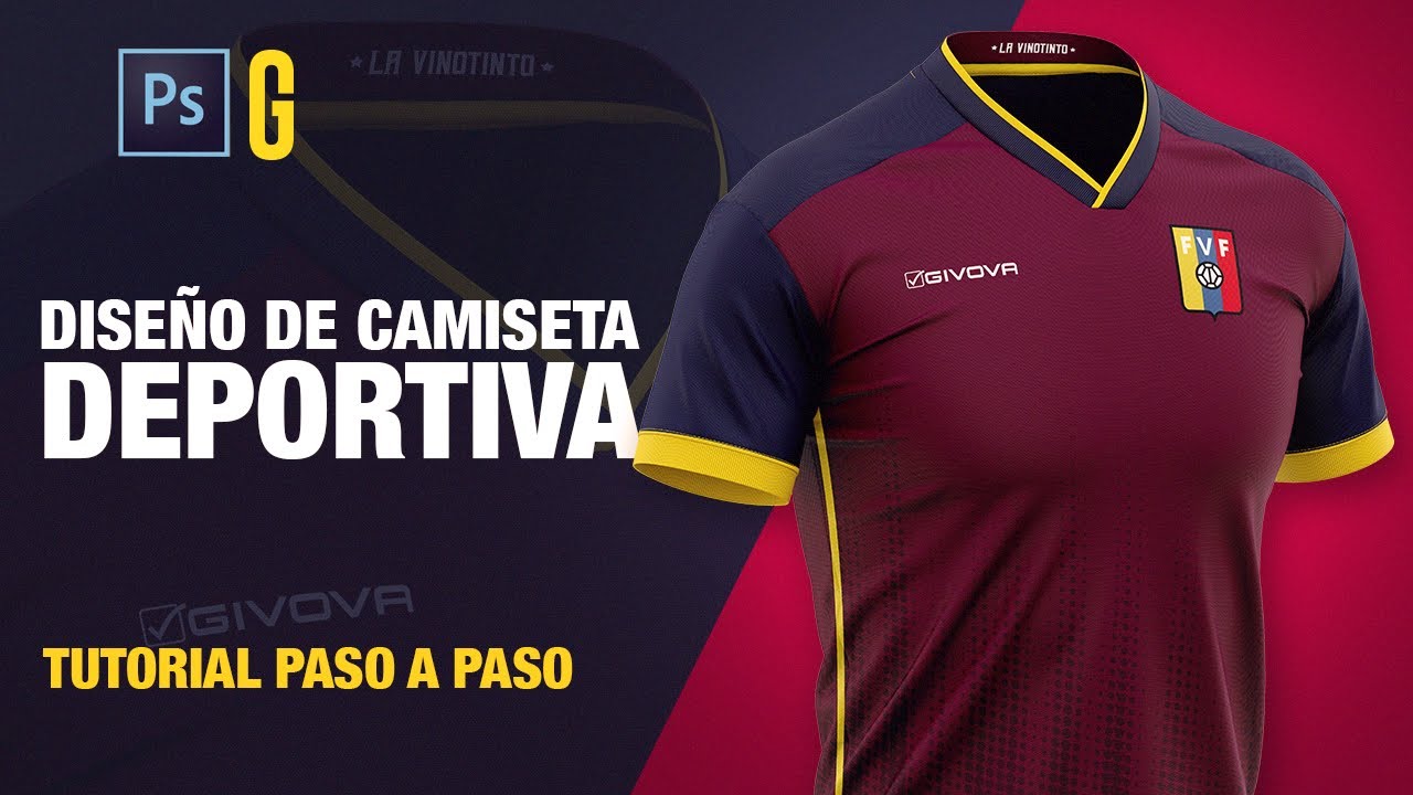 Photoshop Tutorial, Diseño de Camiseta Deportiva