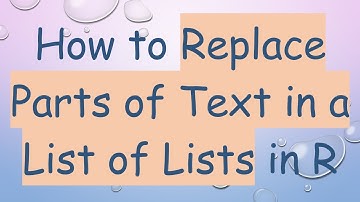 How to Replace Parts of Text in a List of Lists in R