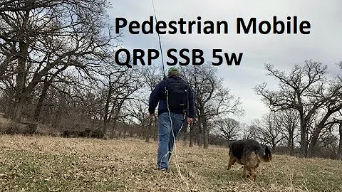 Pedestrian Mobile QRP SSB 5w - Iowa