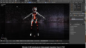 Blender 2.80 Minimal Keymap and Theme for Blender 2.7X