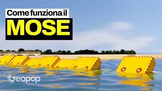 MOSE di Venezia: come funziona il sistema progettato per proteggere la città dall'acqua alta