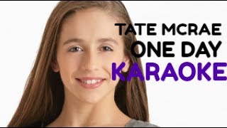 Tate McRae-One Day (Karaoke version) (Instrumental)