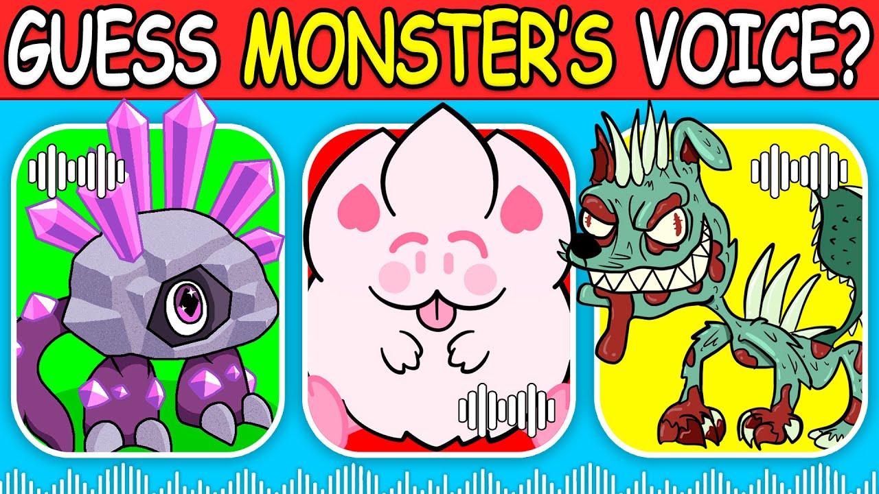 GUESS the MONSTER'S VOICE / MY SINGING MONSTERS / PUFFLU, CABRUFF ...