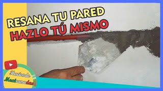 How To Patch A Wall With Cement  Making Mexicanadas