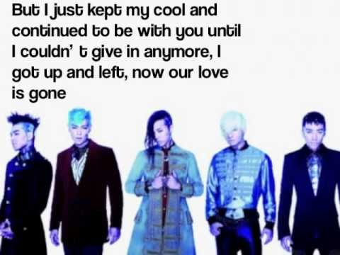 BIGBANG  Love Dust 사랑 먼지English Version