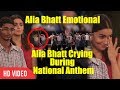 Alia Bhatt Emotional During National Anthem | Alia Crying | NDTV Banega Swachh India 2017