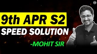 JEE 2024 - 9th April Shift 2 Speed Solutions | Physics | Eduniti | Mohit Sir