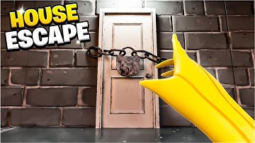 How YOU Can Complete Levels 1,2,3,4,5 in Fortnite Escape Your House 🏠? Solution 🧩