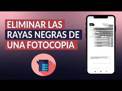 Cómo eliminar las rayas negras de una FOTOCOPIA - Solución