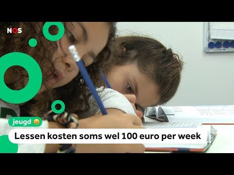 1 op de 4 kinderen krijgt bijles