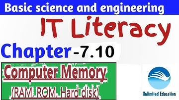 IT LITERACY for RRB ALP CBT2 | Computer Memory | Chapter- 7.10 By Er. Avinash Kumar