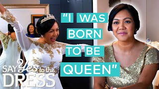 Selfproclaimed Bridezilla Wants A Dress Covered In Gold | Say Yes to the Dress: Asia