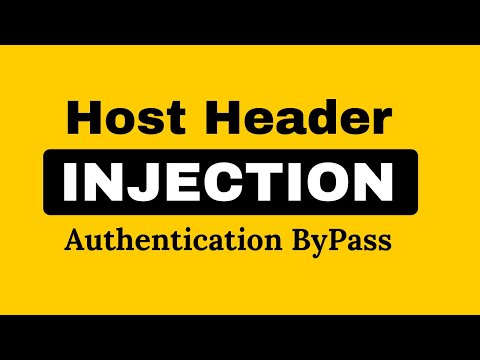 Host Header Injection Attack | Authentication Bypass