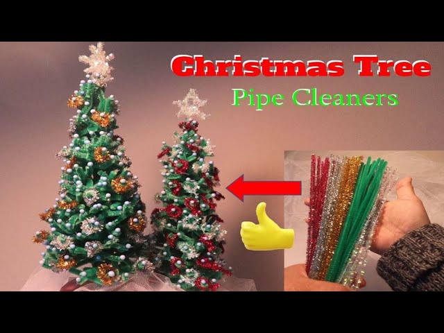 Pipe Cleaner Christmas Trees - Buzzmills