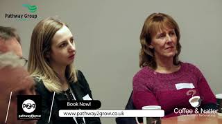 Unleash Your Wolf - Ralph Watson speaking at a UK small business networking event