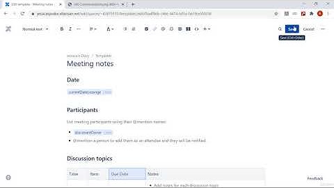 Atlassian Confluence Masterclass 2020 Lecture 30   Page Blueprints Edit & Customize Template
