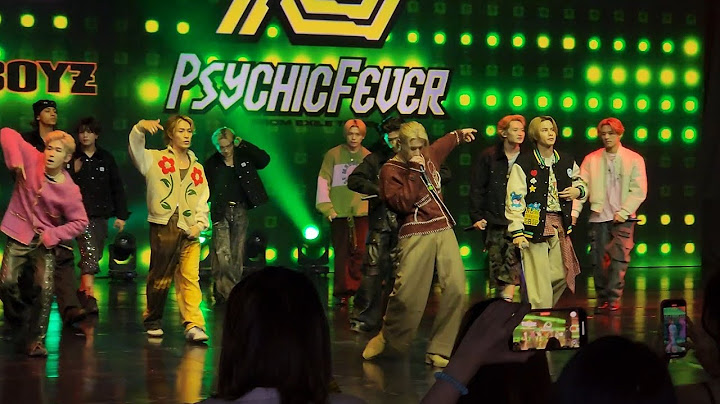 [FANCAM] 241201 WOLF HOWL HARMONY/PSYCHIC FEVER/BALLISTIK BOYZ @ SIAM J-SHOW FAN CONCERT (Live Part)