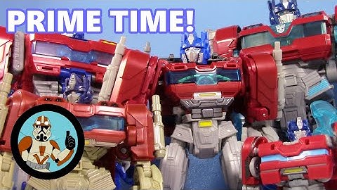 Transformers ONE Optimus Prime MEGA comparison! Takara Tomy Brave Commander Optimus Prime
