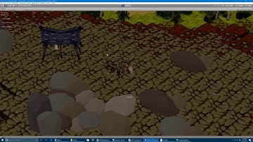 WIP Unity Development Procedural Terrain, Animation, Particle Effects