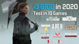 i3 6100 in 2020 - Test in 10 Games