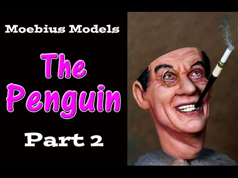 Building Moebius Models 1/8 The Penguin Part 2