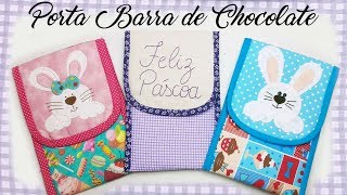 Especial de Páscoa: Porta barra de chocolate