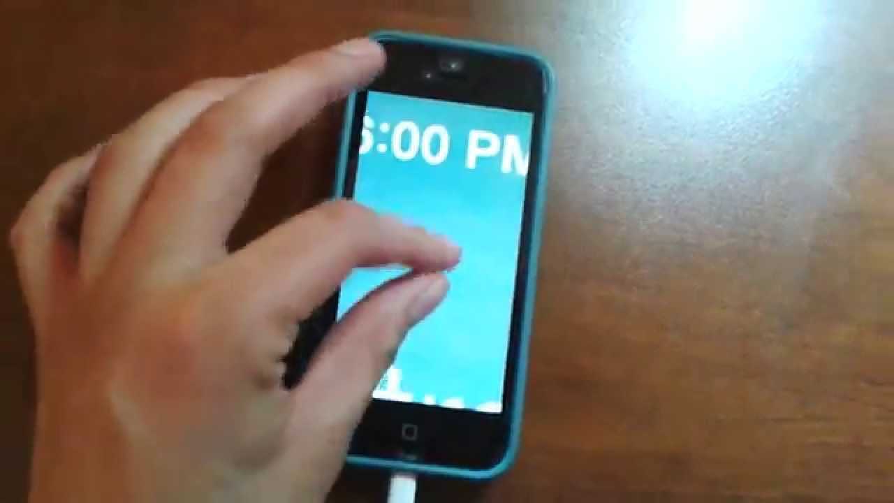 How To Fix An iPhone Stuck On Lockscreen - YouTube