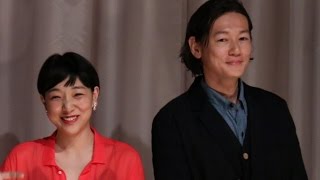 安藤サクラ、井浦新らキャスト登場！映画「白河夜船」初日舞台あいさつ1　#Sakura Ando　#Arata Iura