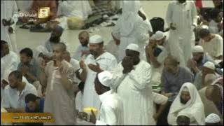 أذان وصلاة المغرب مع التعليق الخميس25رمضان1437هــ من بيت الله الحرام بمكة المكرمة