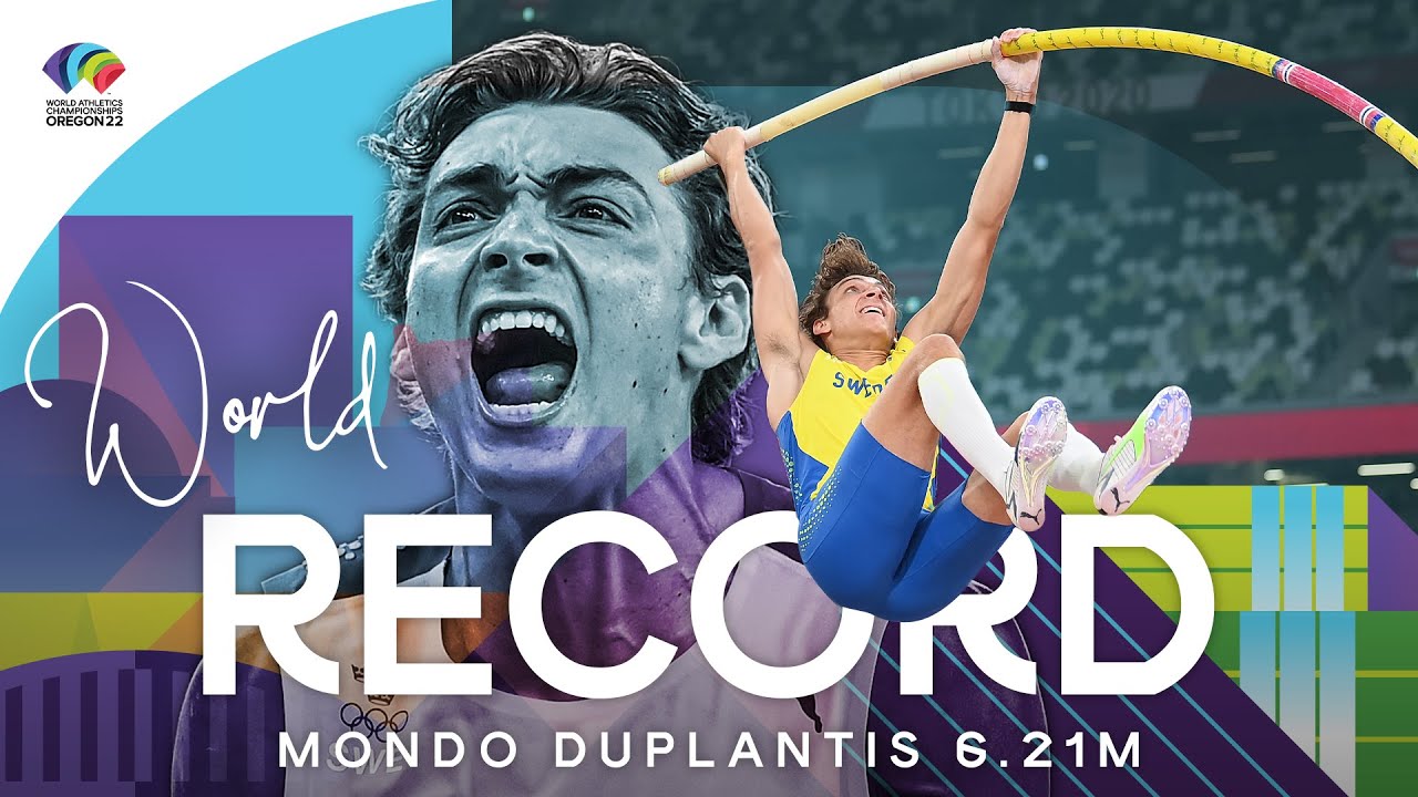 The Great Mondo Duolantis sets New World Record 20’ 4.5”